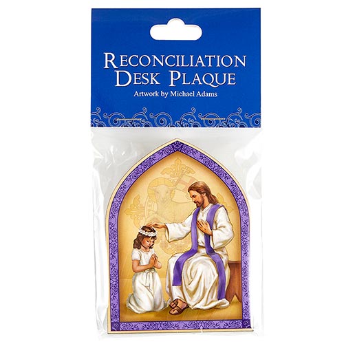 Reconciliation Arched Plaque - Girl