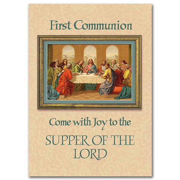 First Communion - Supper of the Lord