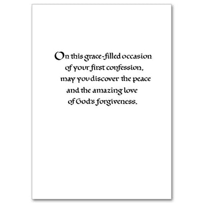 First Reconciliation - God's Forgiveness