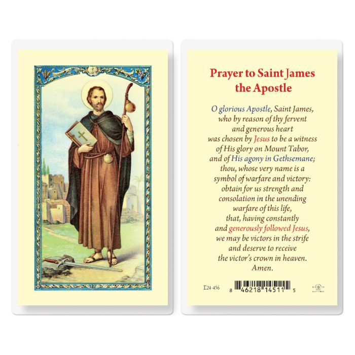 St. James the Apostle (Laminated)