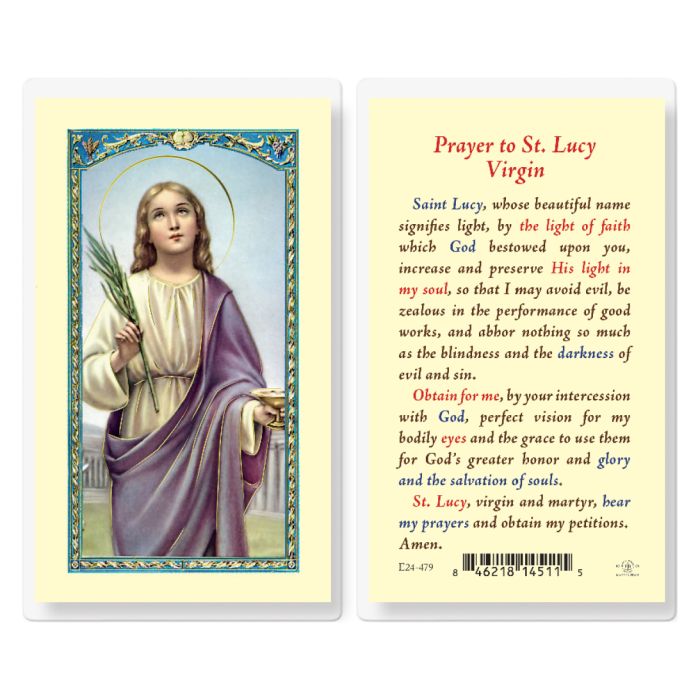 St. Lucy (Laminated)