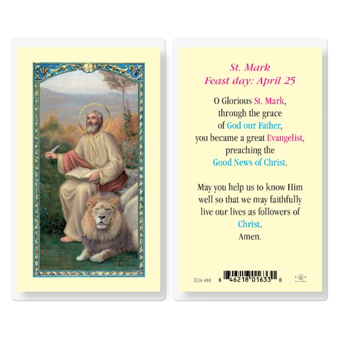 St. Mark (Laminated)