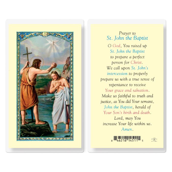 St. John the Baptist (Laminated)