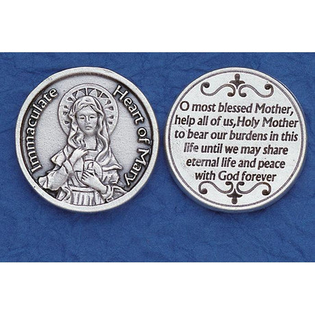 Immaculate Heart of Mary Pocket Token