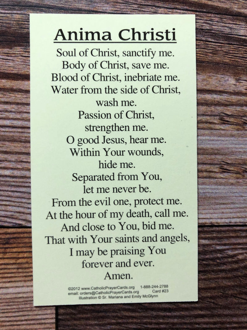 Anima Christi Prayer