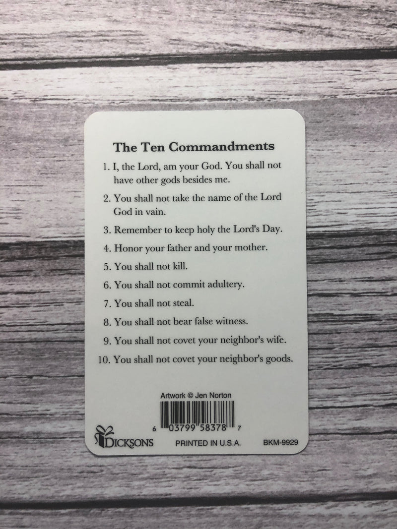 The Ten Commandments - Artist Jen Norton