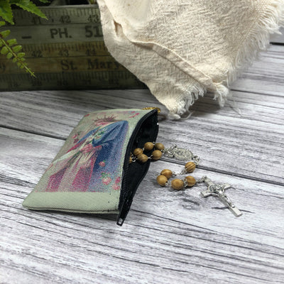 Rosary Pouch - Mystic Rose