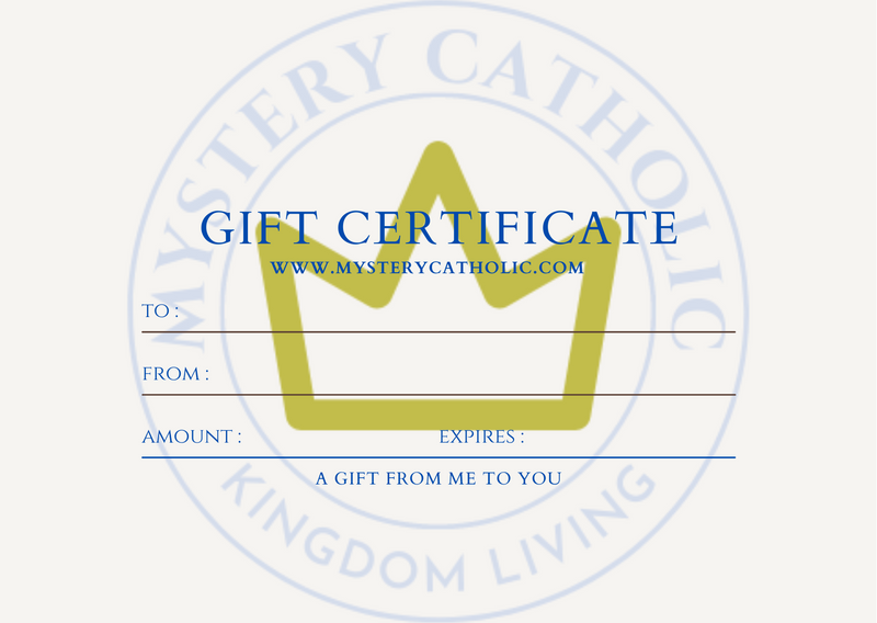 Mystery Catholic Gift Card