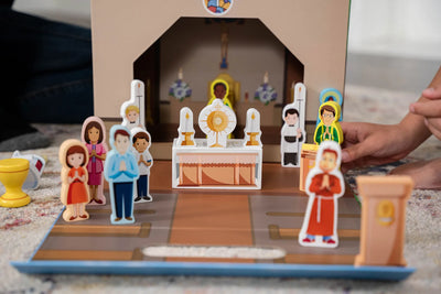 A Brother Francis, Saintly Heart Church Playset (The Mass)