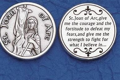 St. Joan of Arc Pocket Token