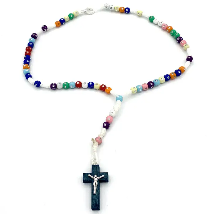 Mini Multi-Colored Rosary