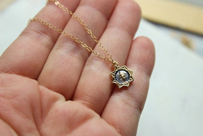 Our Lady of Grace Star Necklace