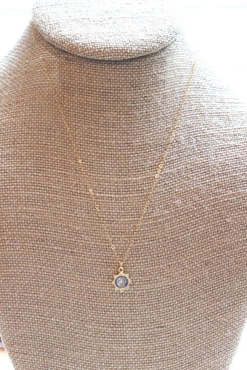 Our Lady of Grace Star Necklace