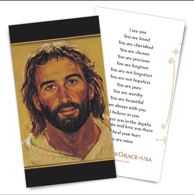 You Are Mine Holy Card - Full of Grace USA