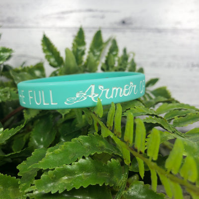 Put on the Armor of God Silicone Bracelet