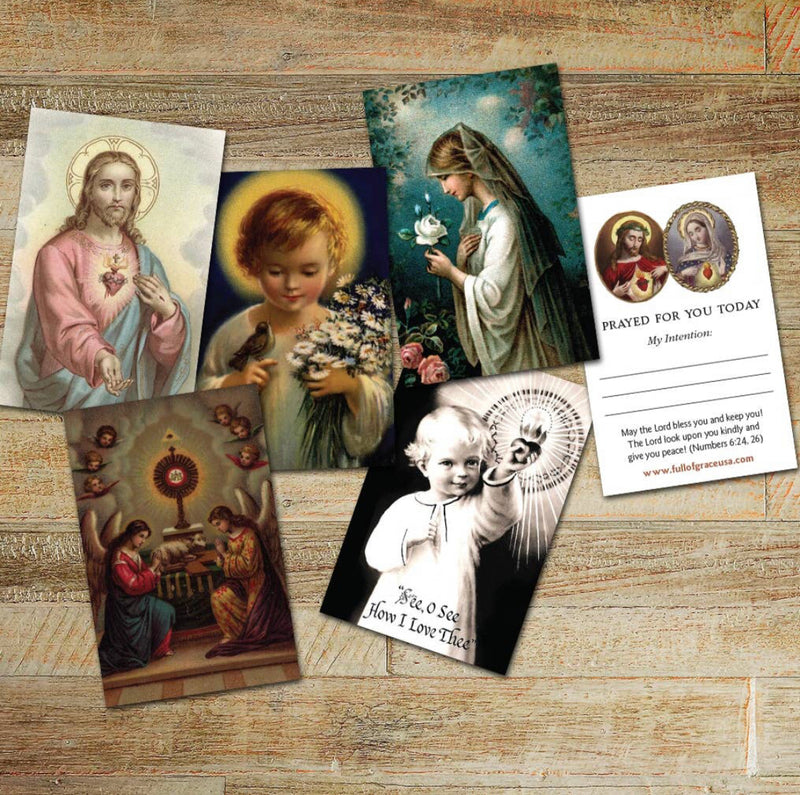 Prayer Intention Mini-Cards (5 pack) with Envelopes