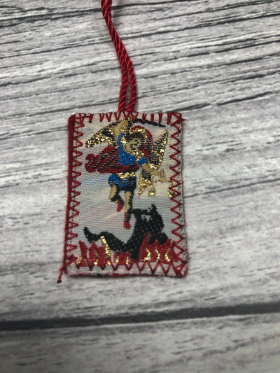 Scapular - Our Lady of Guadalupe and Saint Michael