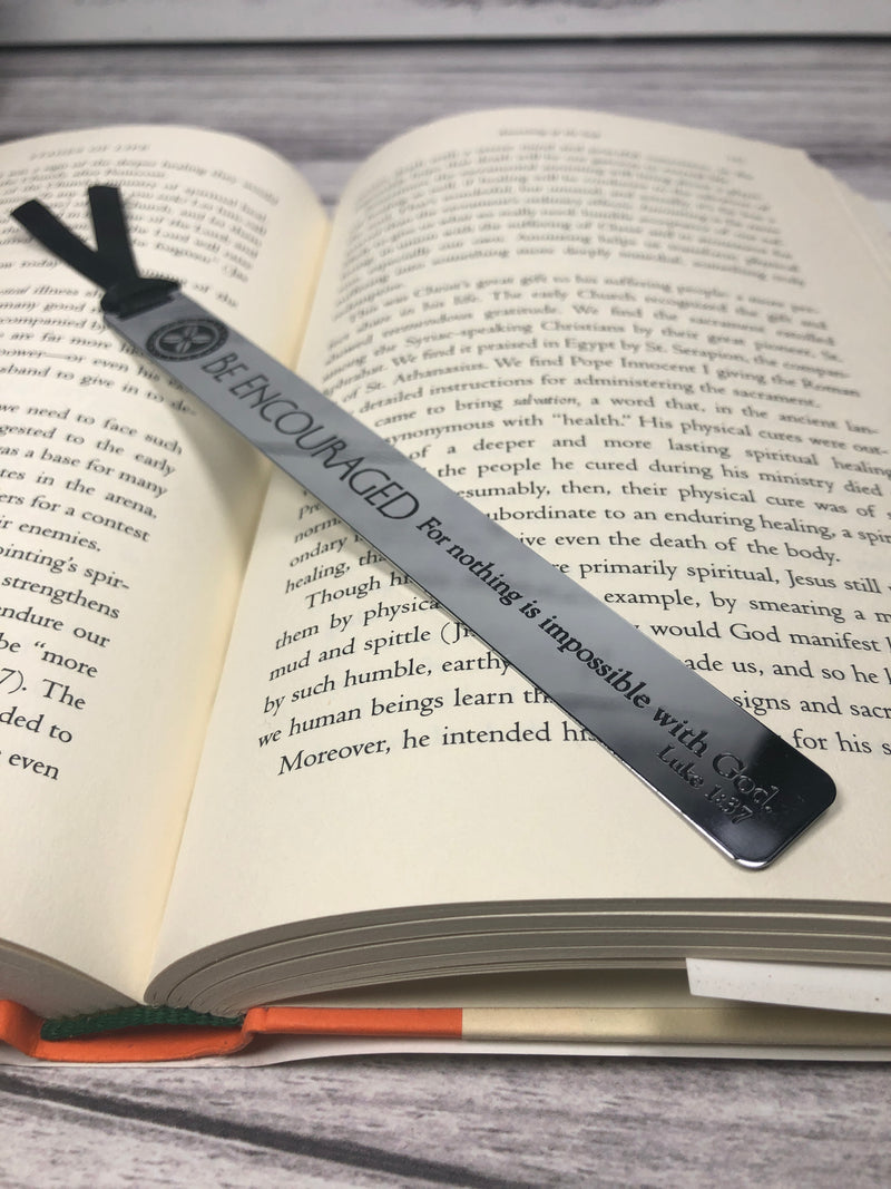 Be Encouraged Silver Rule Bookmark