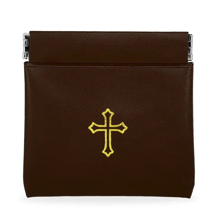 Squeeze Top Vinyl Rosary Pouch